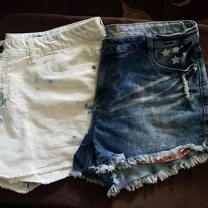 FINAL PRICE REDUCTION 2 pair shorts EUC